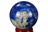 Polished Lapis Lazuli Sphere - Pakistan #170839-1